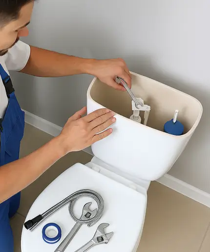 Toilet Repair League City TX